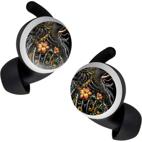 Wolf Howling by Sarah Richter Google Pixel Buds Skin